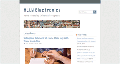Desktop Screenshot of hllyelectronics.com