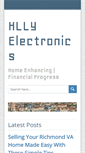 Mobile Screenshot of hllyelectronics.com